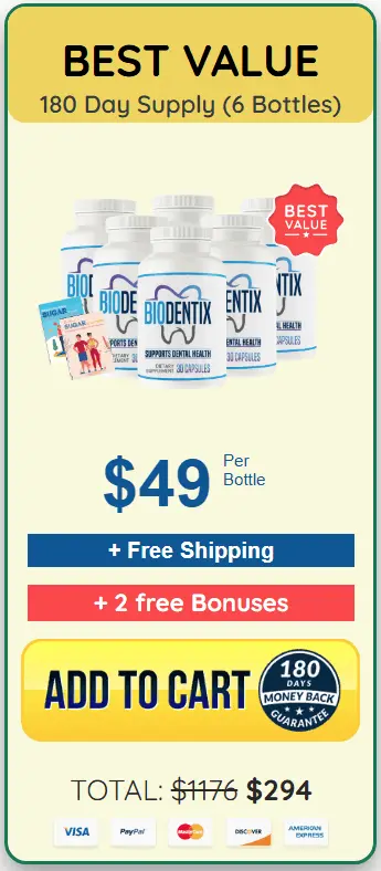 Order Biodentix 6 Bottles